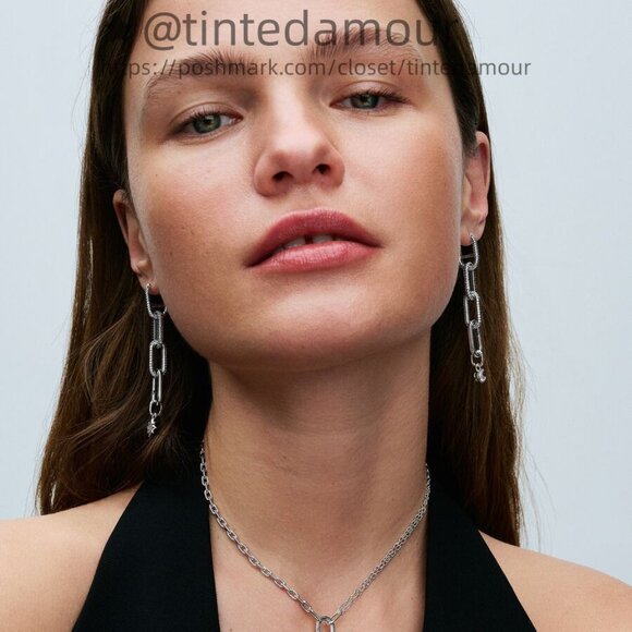 Pandora Pandora ME Sparkling Moon Mini Dangle Charm - Picture 5 of 6